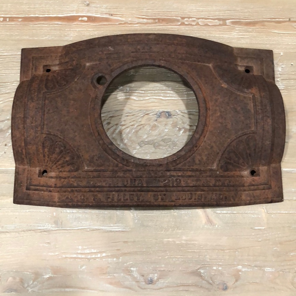 Old Cast Iron Stove Part
